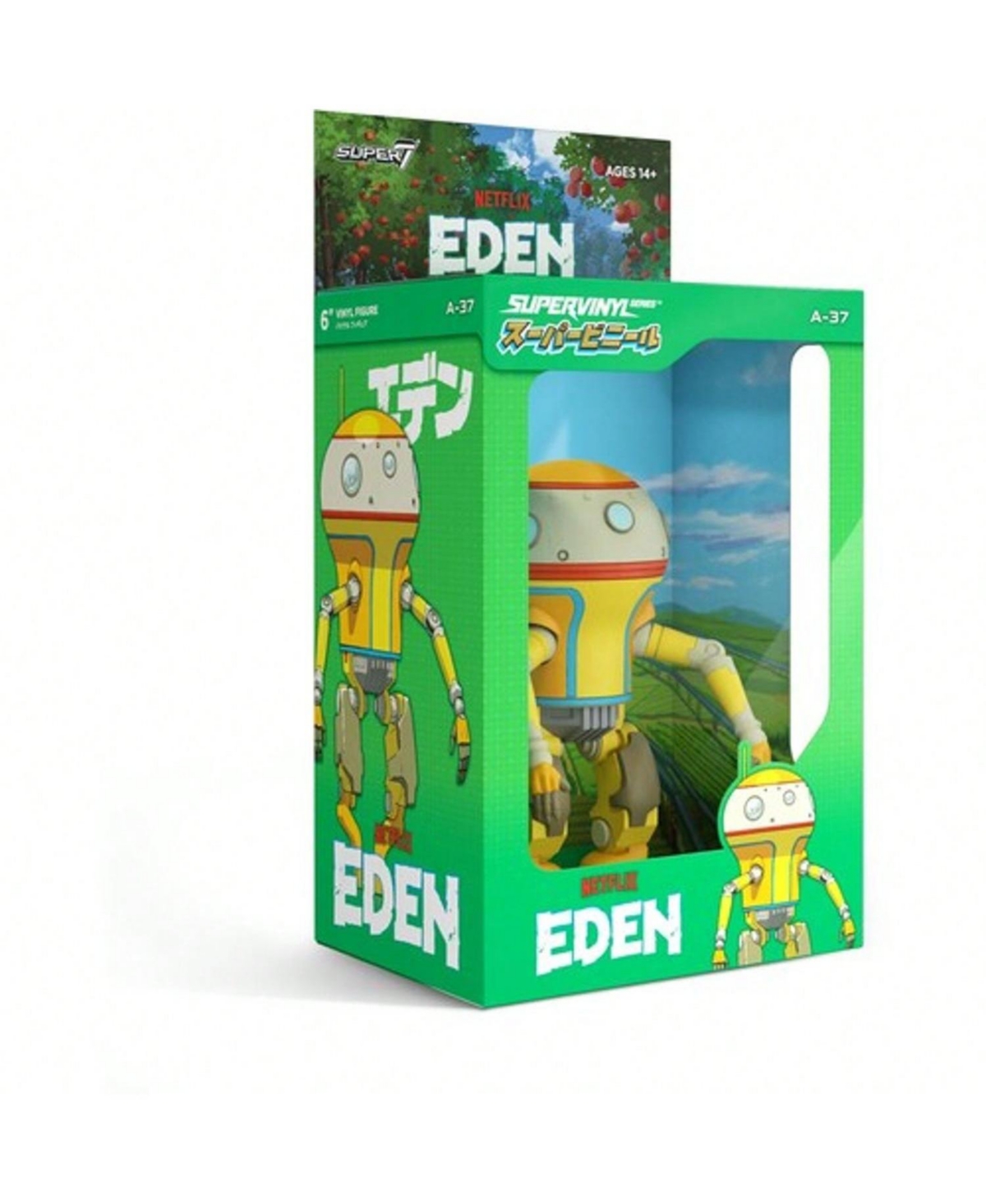 Super7 Netflix Eden 6" Collectible Vinyl Figure, 14 Years & Up