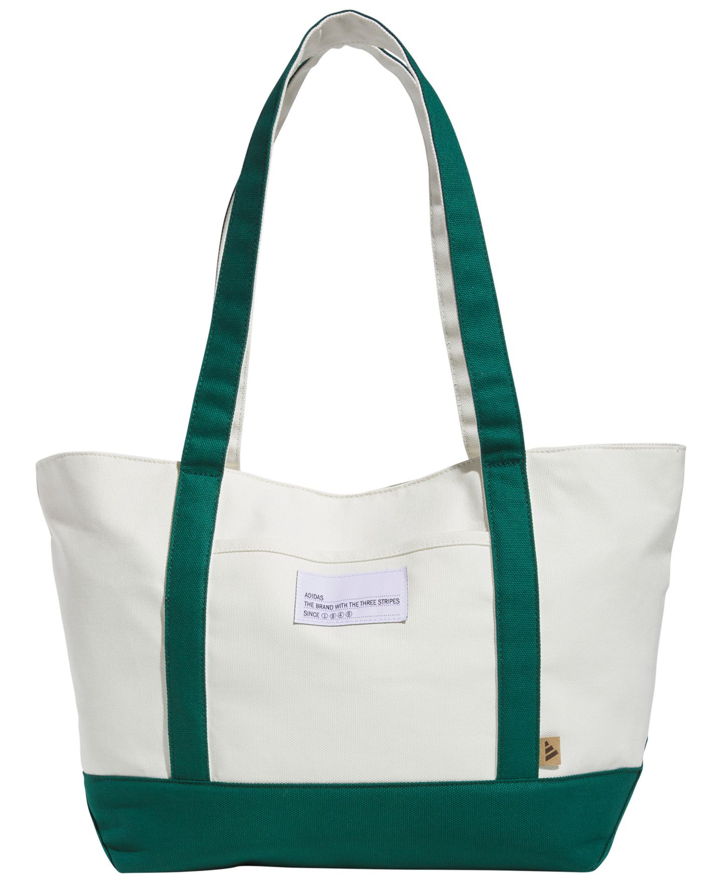 Женская сумка adidas Canvas Court 2 Tote, цвет: Тёмный зелёный — фото 1