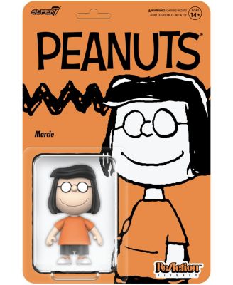Peanuts Marcie ReAction Figures 3.75" Five-Point Articulation Action Figure, 14+ Years