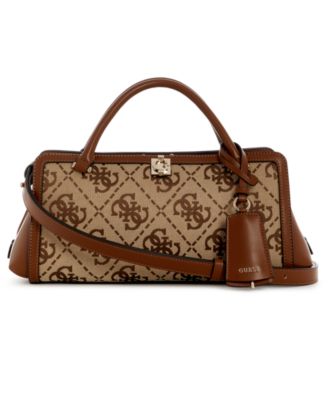 Audrey Logo Large Satchel Handbag