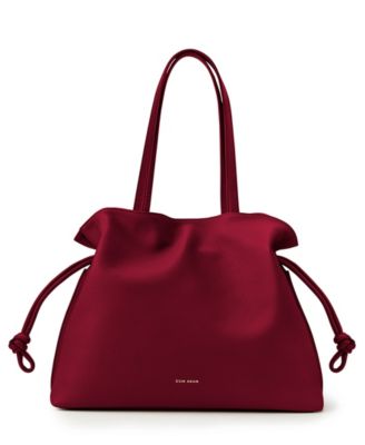 Emma Laptop Leather Large Tote Handbag