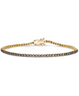 Honey Gold™ Diamond Tennis Bracelet (1.50 ct. t.w.) in 14k Yellow Gold