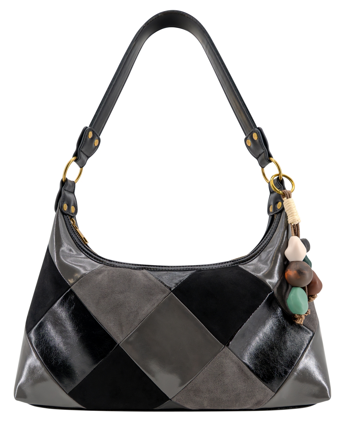 Like Dreams Indie Patchwork Medium Shoulder Handbag