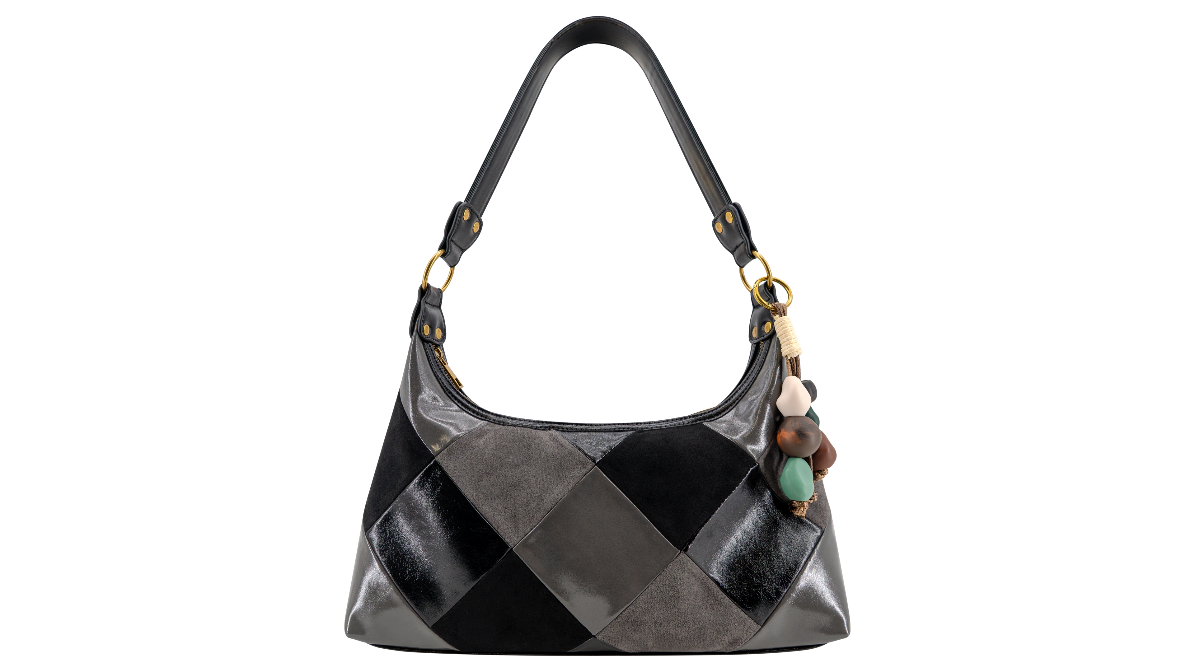 Like Dreams Indie Patchwork Medium Shoulder Handbag
