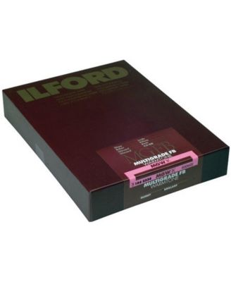 Multigrade FB Warmtone Paper, 11x14", 10 Sheets, Glossy