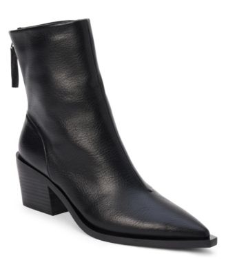 Matteo Pointed-Toe Block-Heel Boots
