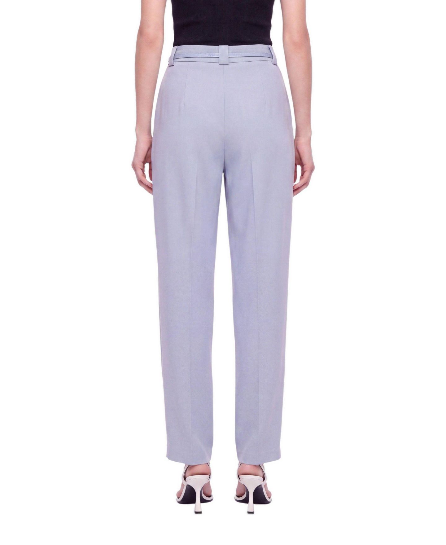 Женские брюки NOCTURNE Belt Detail Double Pleat, цвет: Ледяной синий — фото 2