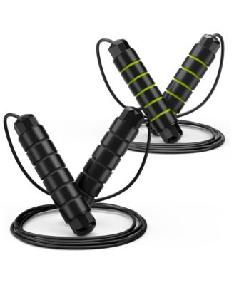 Tangle Free Speed Jump Rope Adjustable Ergonomic Foam Handles Fitness Equipment