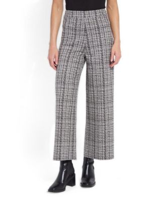 Women's Erin High-Waist Wide-Leg 4-Way Stretch Neoprene Knit Pants