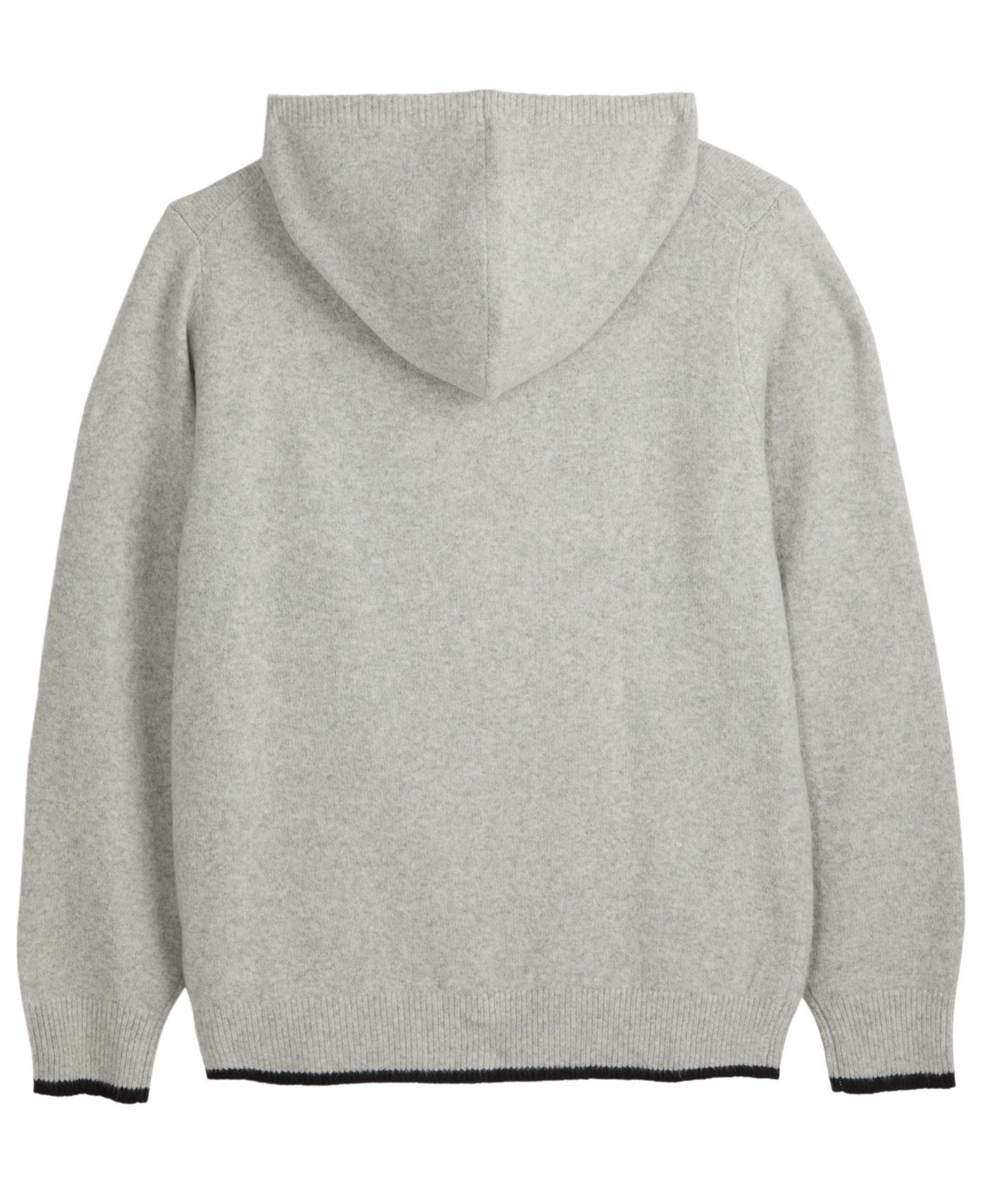 Мужской свитер SCOTCH & SODA Hooded Long-Sleeve Pullover, цвет: Серый меланжевый — фото 3