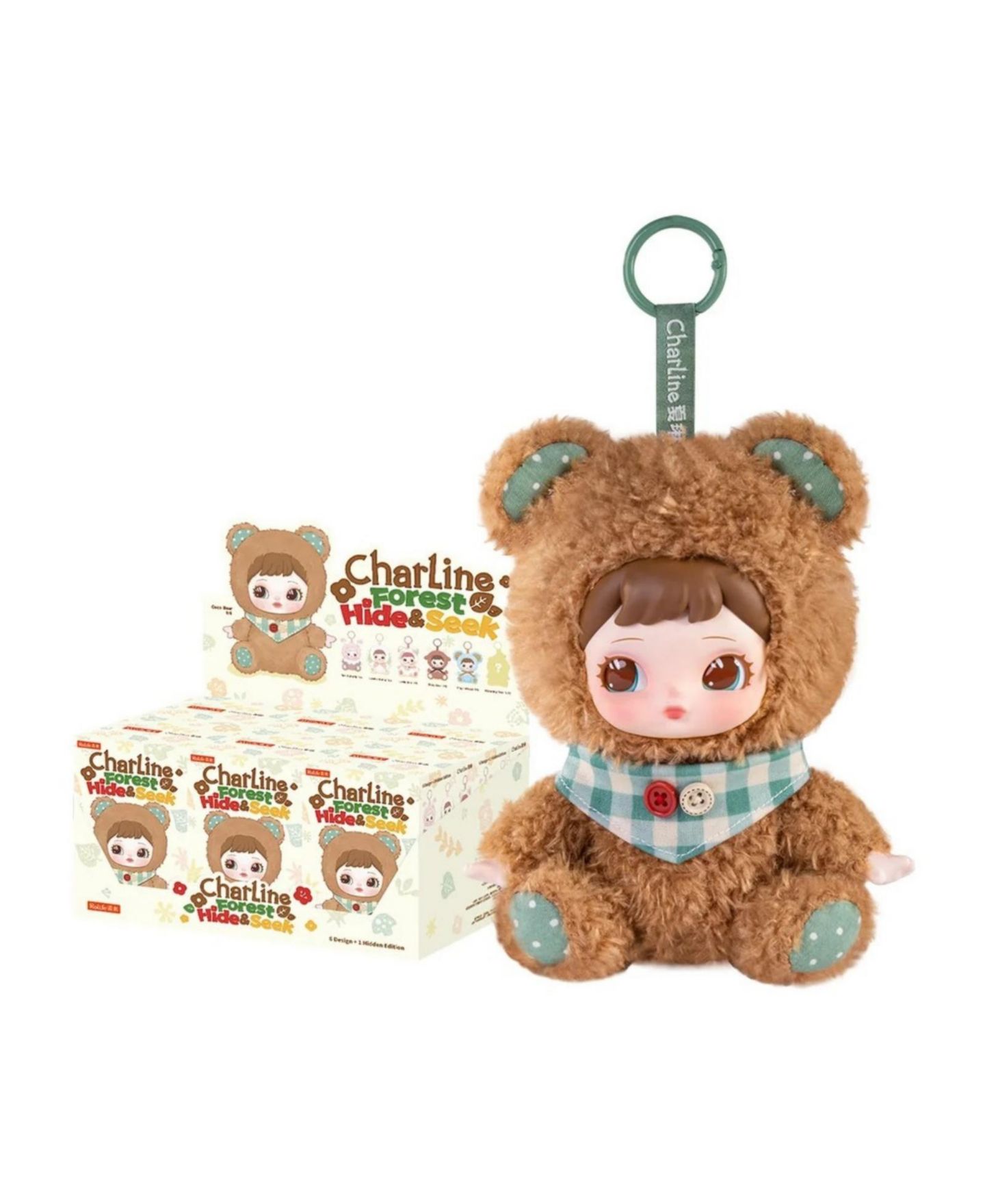 Детская мягкая игрушка Robotime Bear Blind Box 7" Plush — фото 2