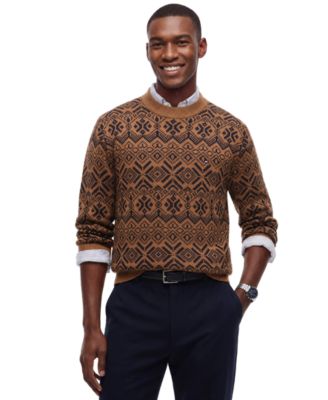 Men's Fair Isle Crewneck Sweater