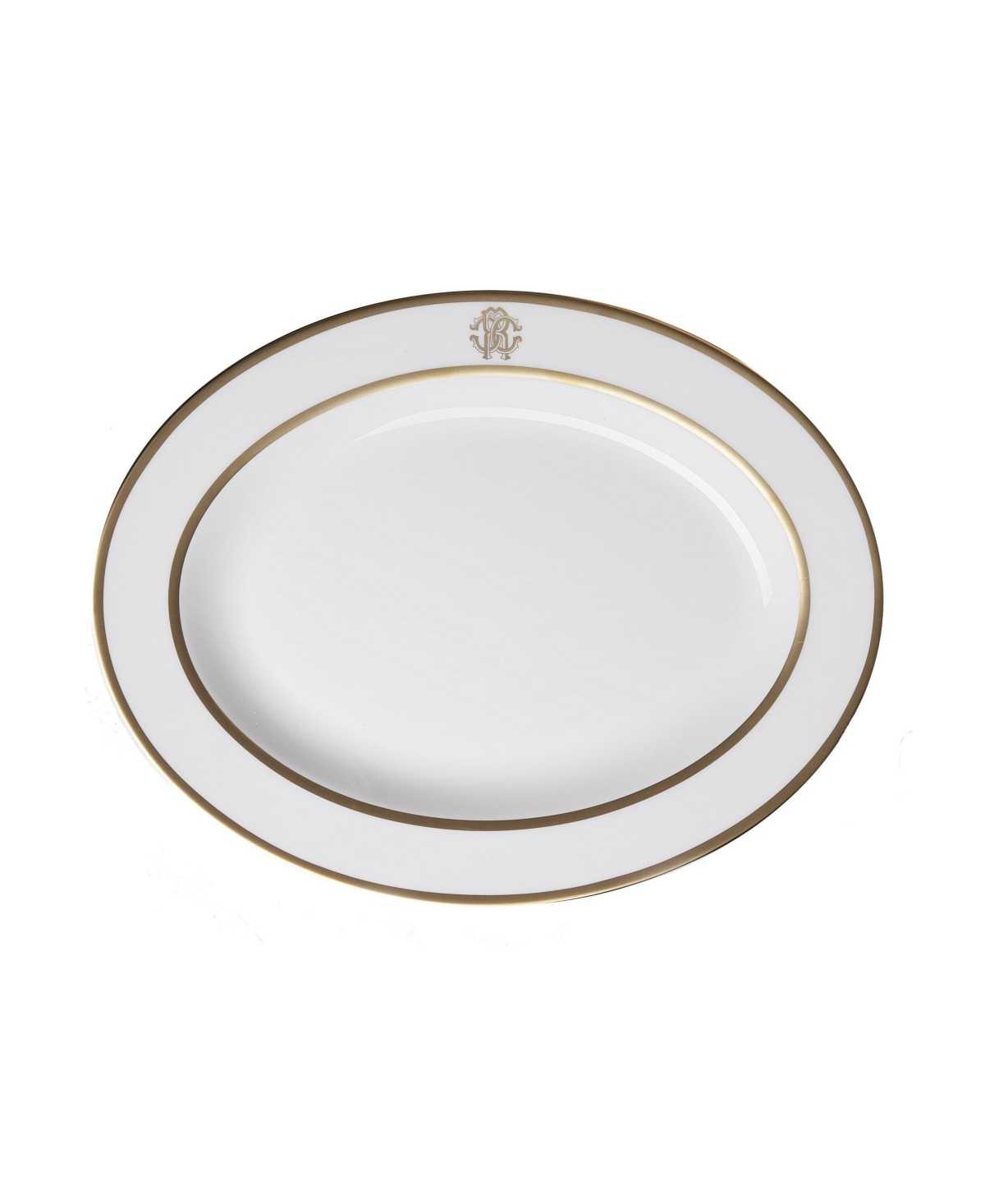 Roberto Cavalli Oval Dish Silk