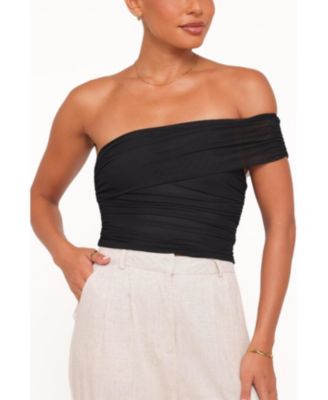 Women's Zachary Asymmetrical One-Shoulder Sleeveless Top