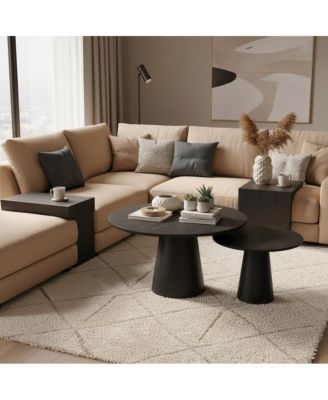 Modern Coffee Table with Open Leg Design and Sturdy Construction