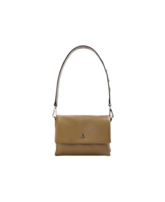Cloud Sun Leather Hobo Shoulder Bag