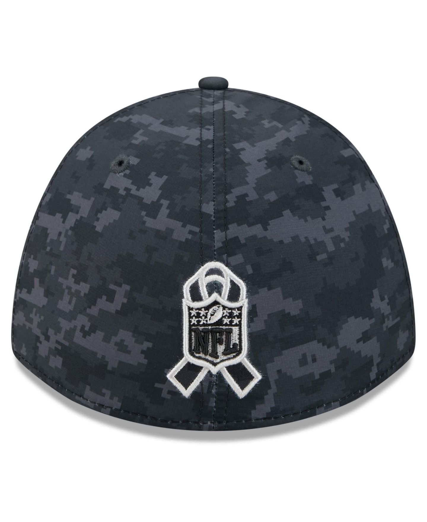 Мужская кепка New Era Black Tennessee Titans 2026 Salute to Service 39THIRTY Flex Hat — фото 5