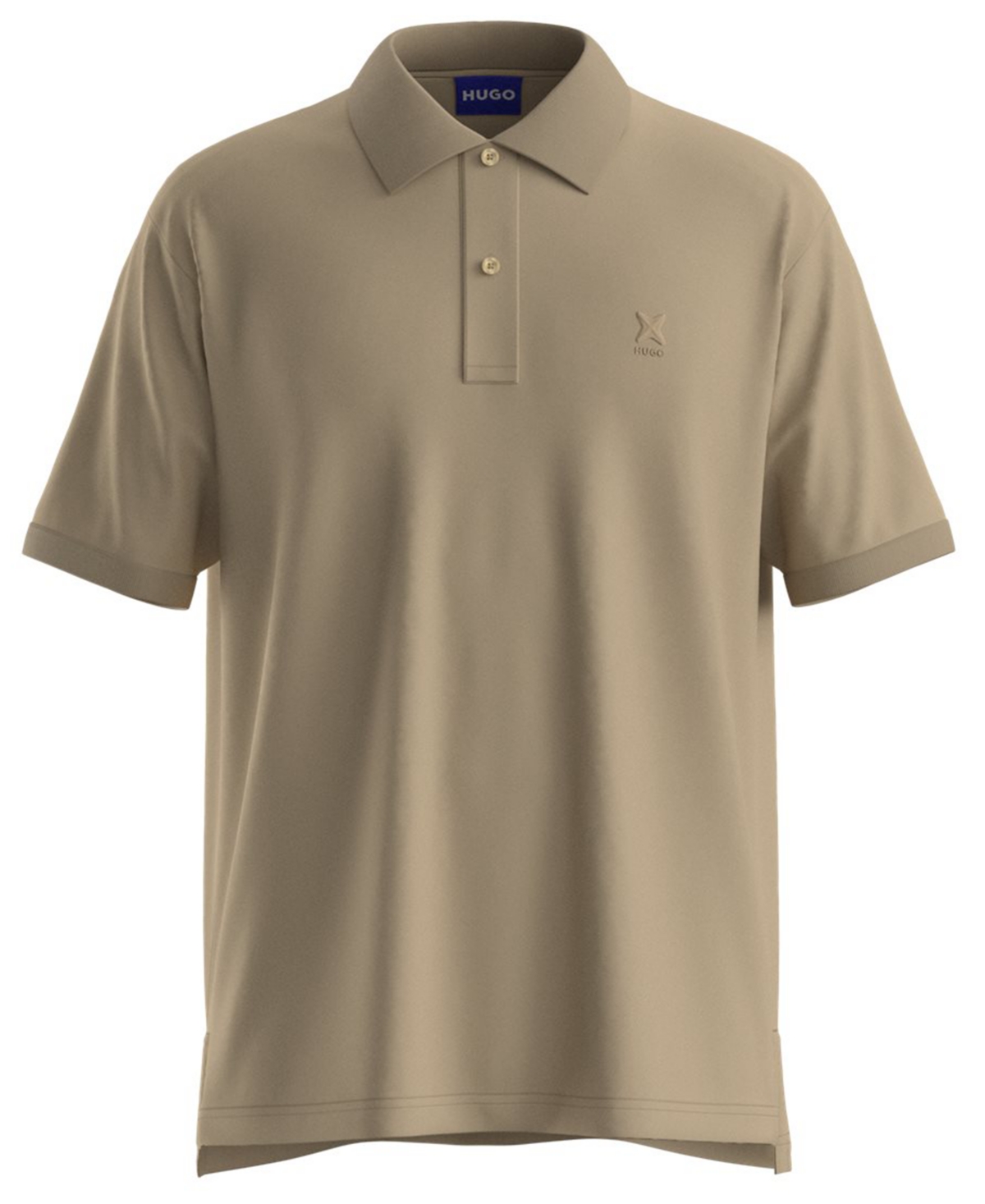 Hugo Boss Men's Nostolo Logo Regular-Fit Polo Shirt - Medium Beige