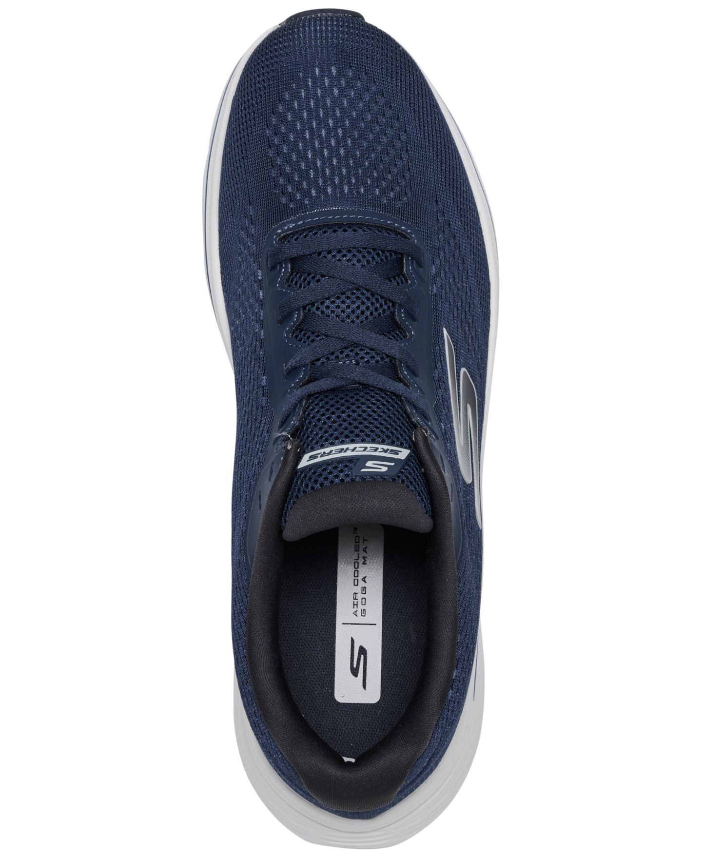 Мужские кроссовки Skechers Go Run Consistent 3 - Rushline Lightweight-Running, цвет: Тёмно-синий / Серый — фото 5