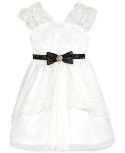 Searington Road by Rare Editions Embroidered Lace Special Occasion Dress, Toddler & Little Girls (2T-6X)