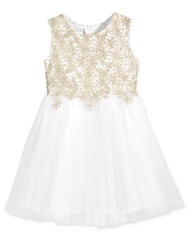 Searington Road by Rare Editions Embroidered Ballerina Special Occasion Dress, Toddler & Little Girls (2T-6X)