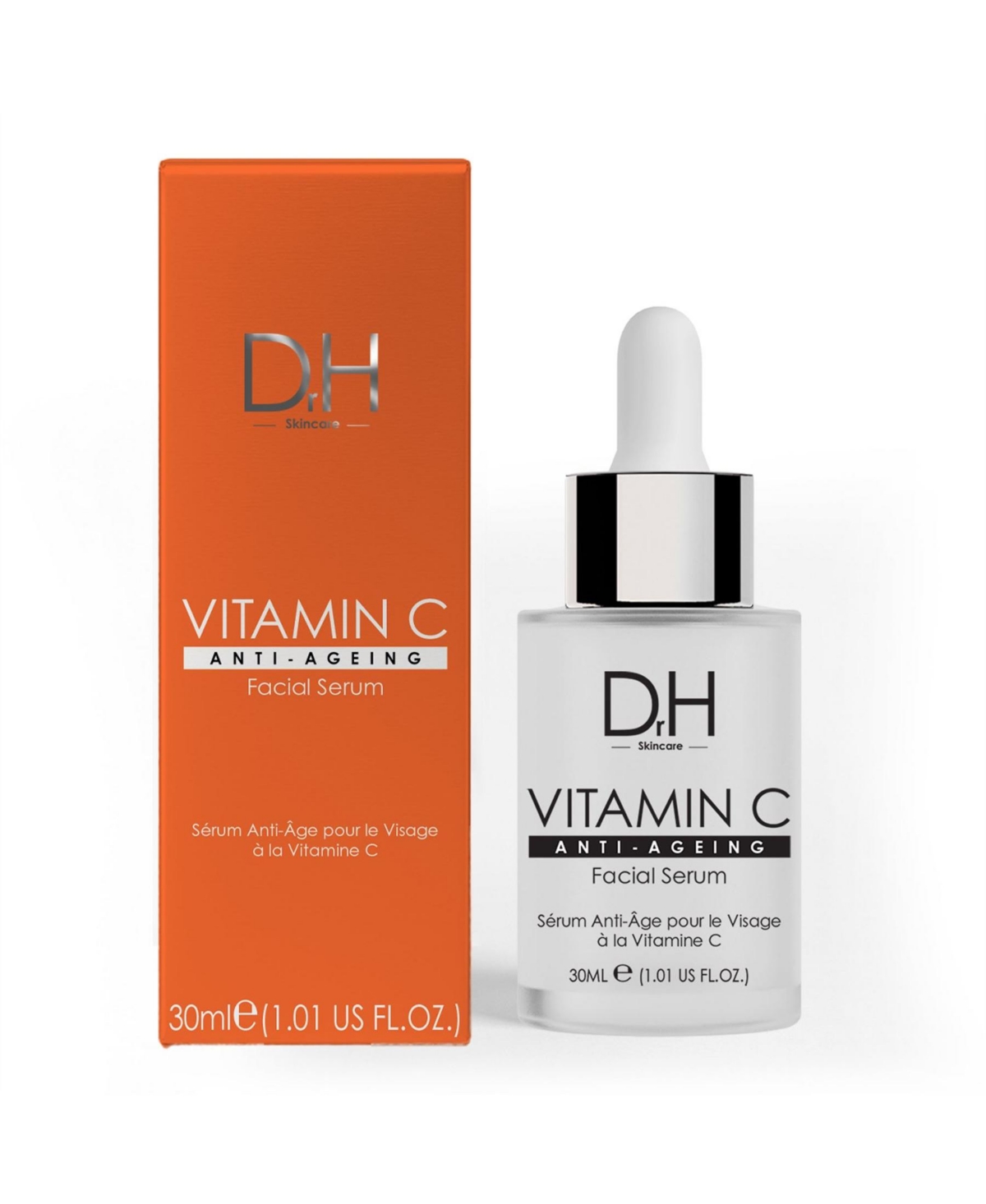 Dr H Advanced Anti-Aging Vitamin C Facial Serum 30ml - White