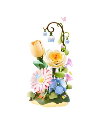 Flower Wooden Bloom Craft 581-Piece Puzzle Building Set, Ages 14+