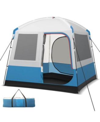 Camping Tent, Carry Bag, Mesh Panels for Camping, Travel and Outdoor Activities