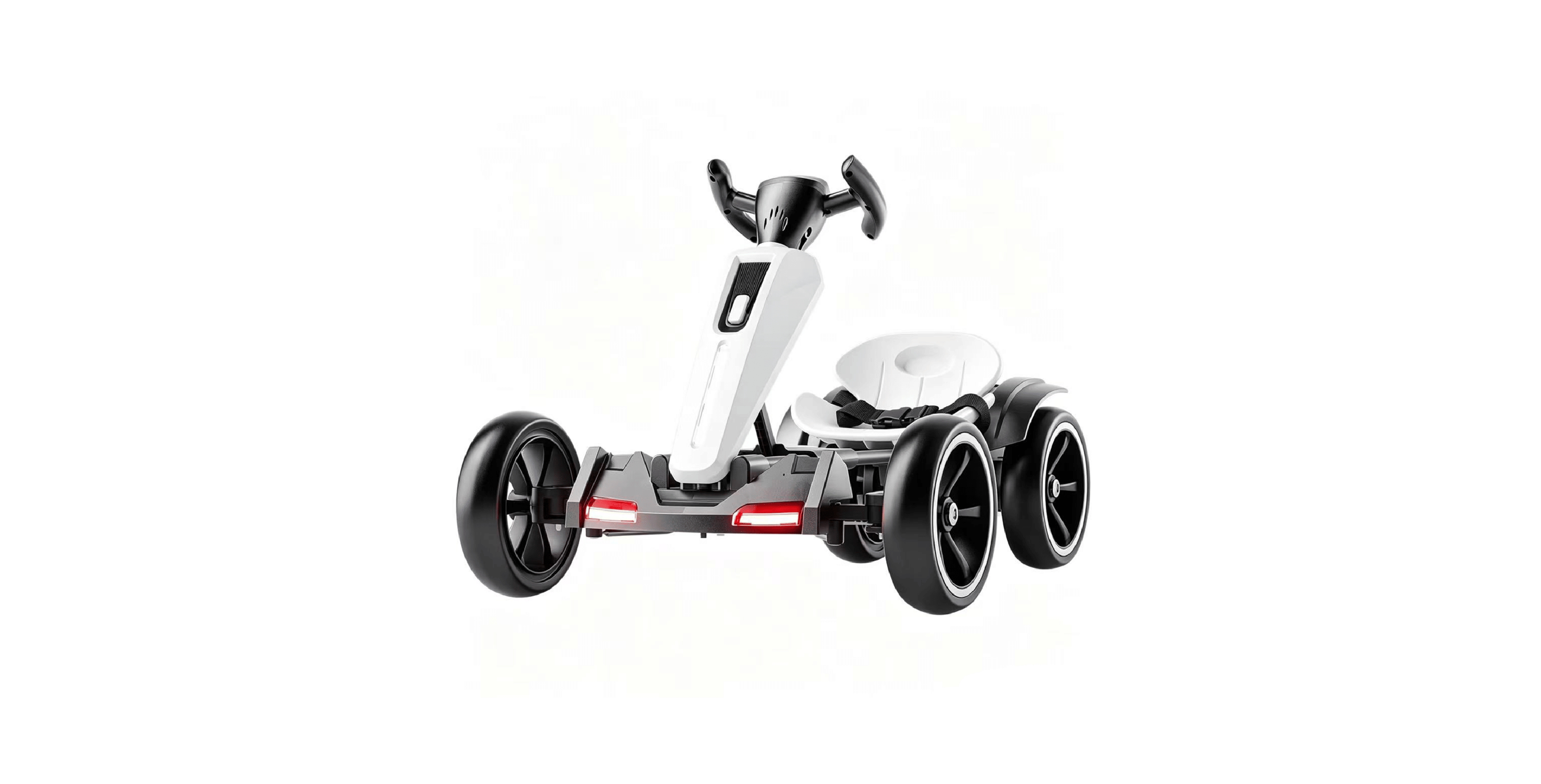 Sevorley Kids 12V Powered Folding Go-Kart with Adjustable Seat, Ages 3-6