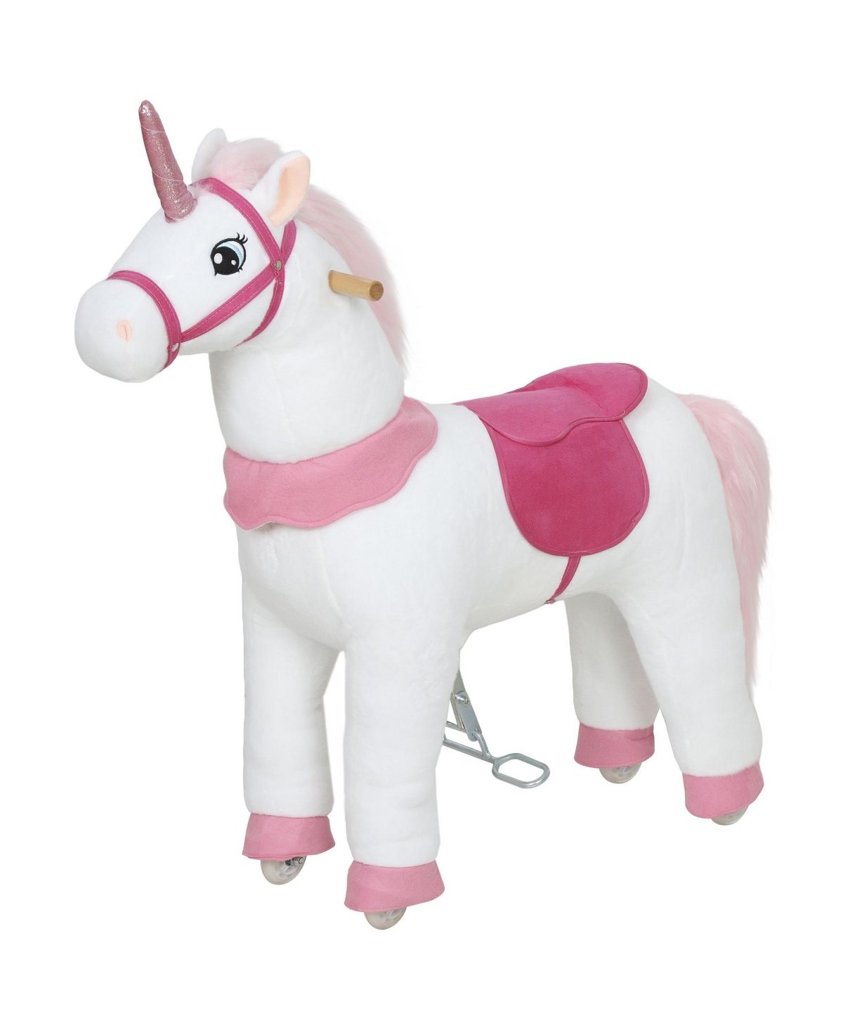 Sevorley Plush Rocking Ride-On Toy, Ages 4-7