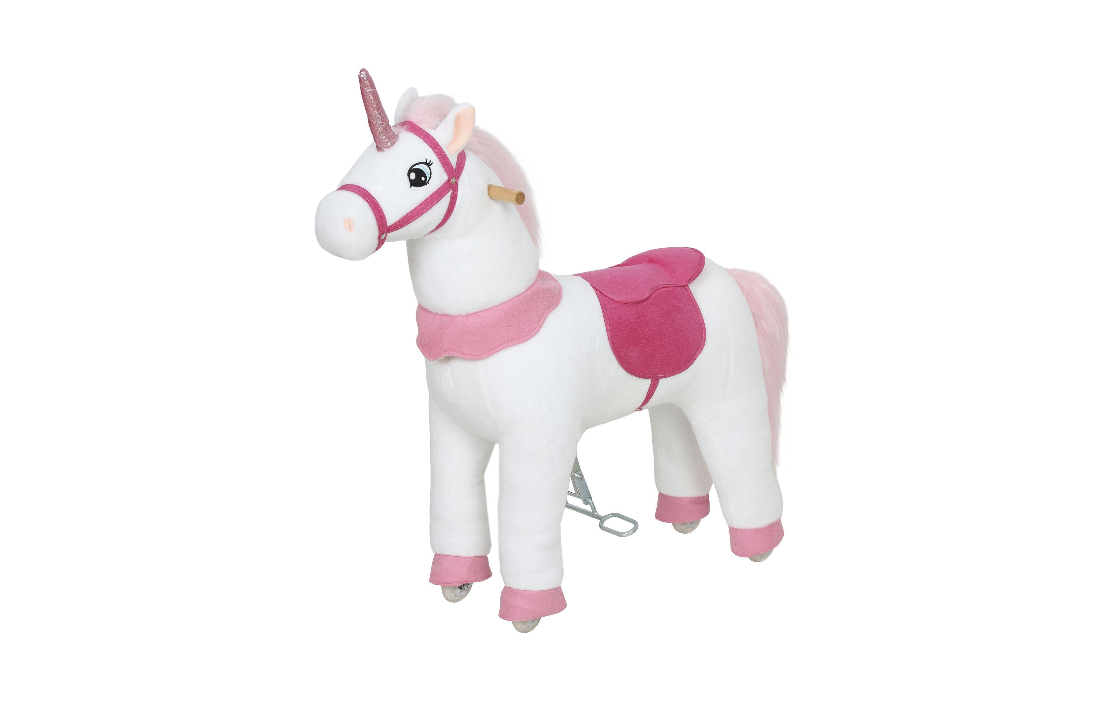 Sevorley Plush Rocking Ride-On Toy, Ages 4-7