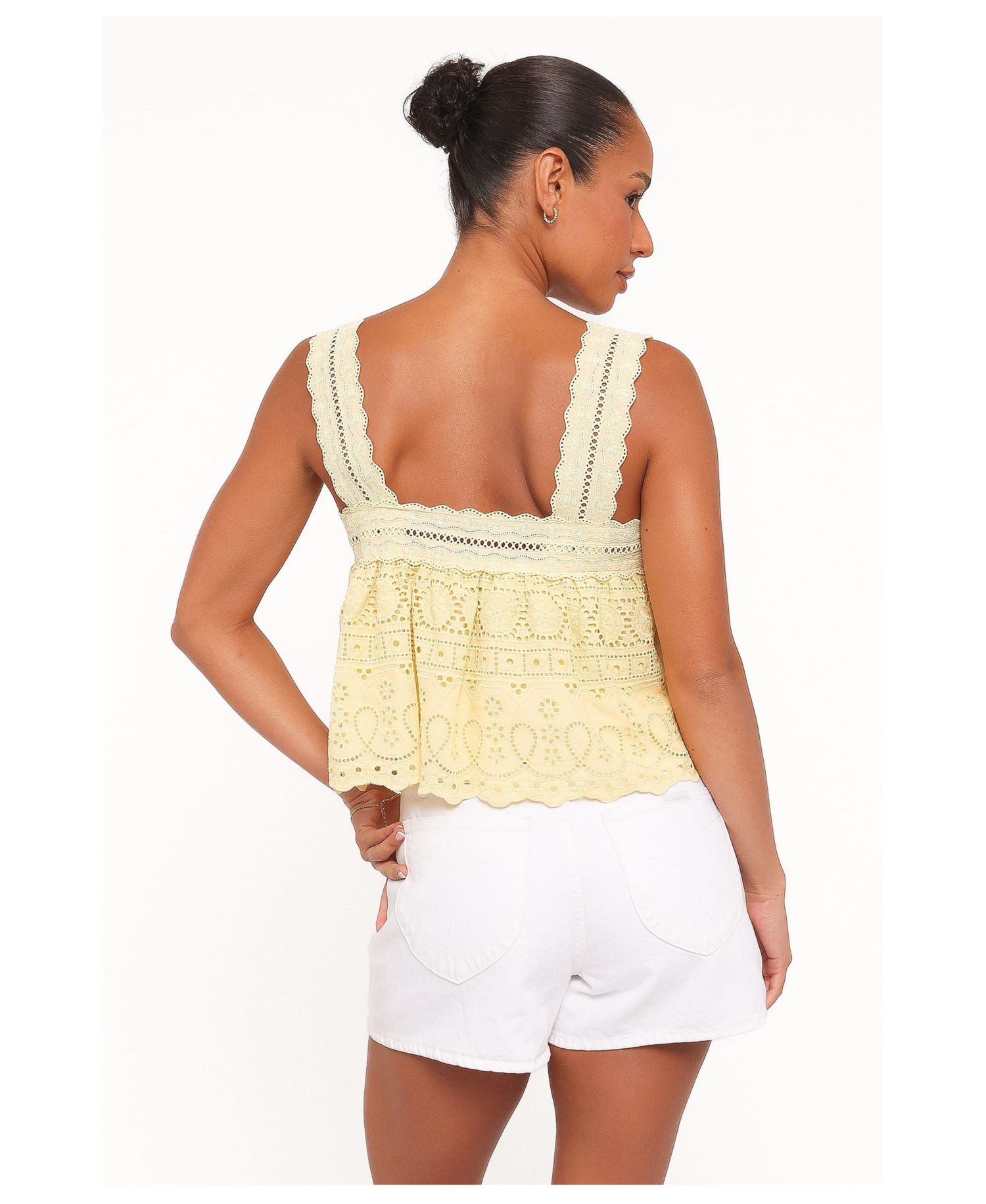 Petal & Pup Women's Aideen Eyelet Top