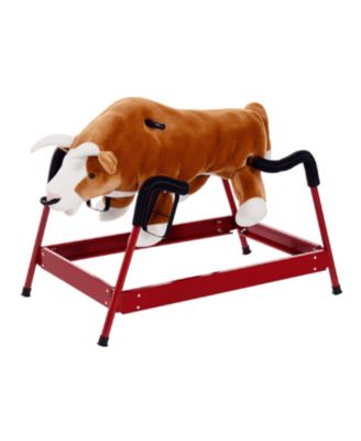 Rocking Bull Ride-On Toy with Steel, Ages 3+