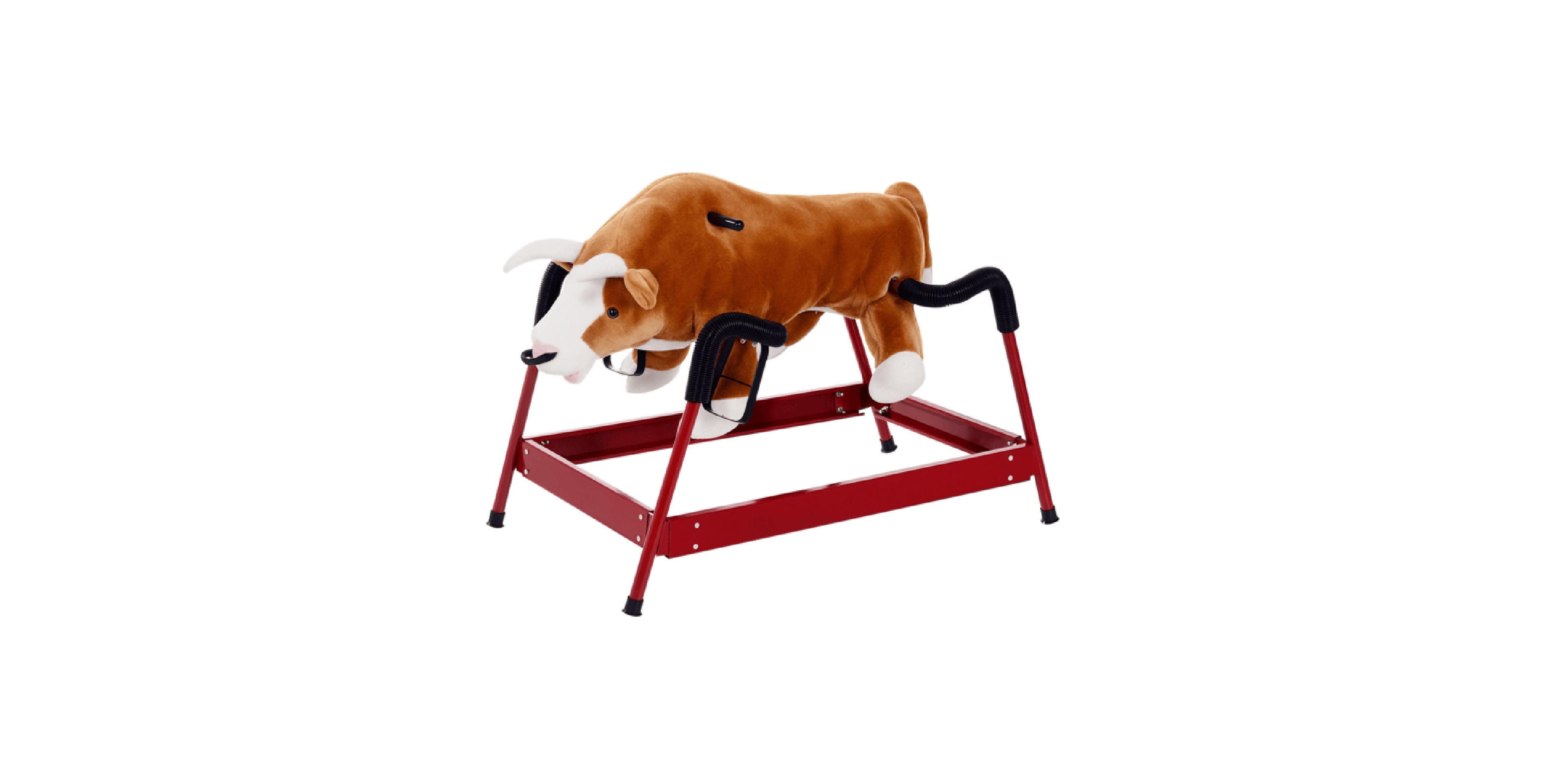 Sevorley Rocking Bull Ride-On Toy with Steel, Ages 3+