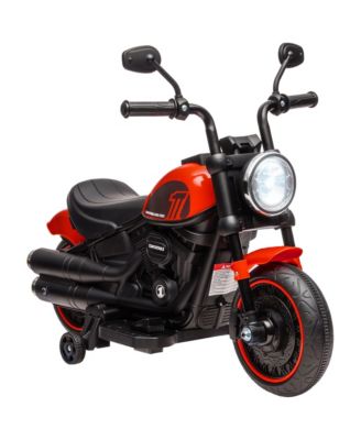 Kids 6V Battery-Powered Ride-On Motorcycle with Headlight, Ages 18-36 Months