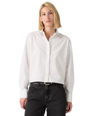 Women's Harlie Long-Sleeve Cropped Shirt