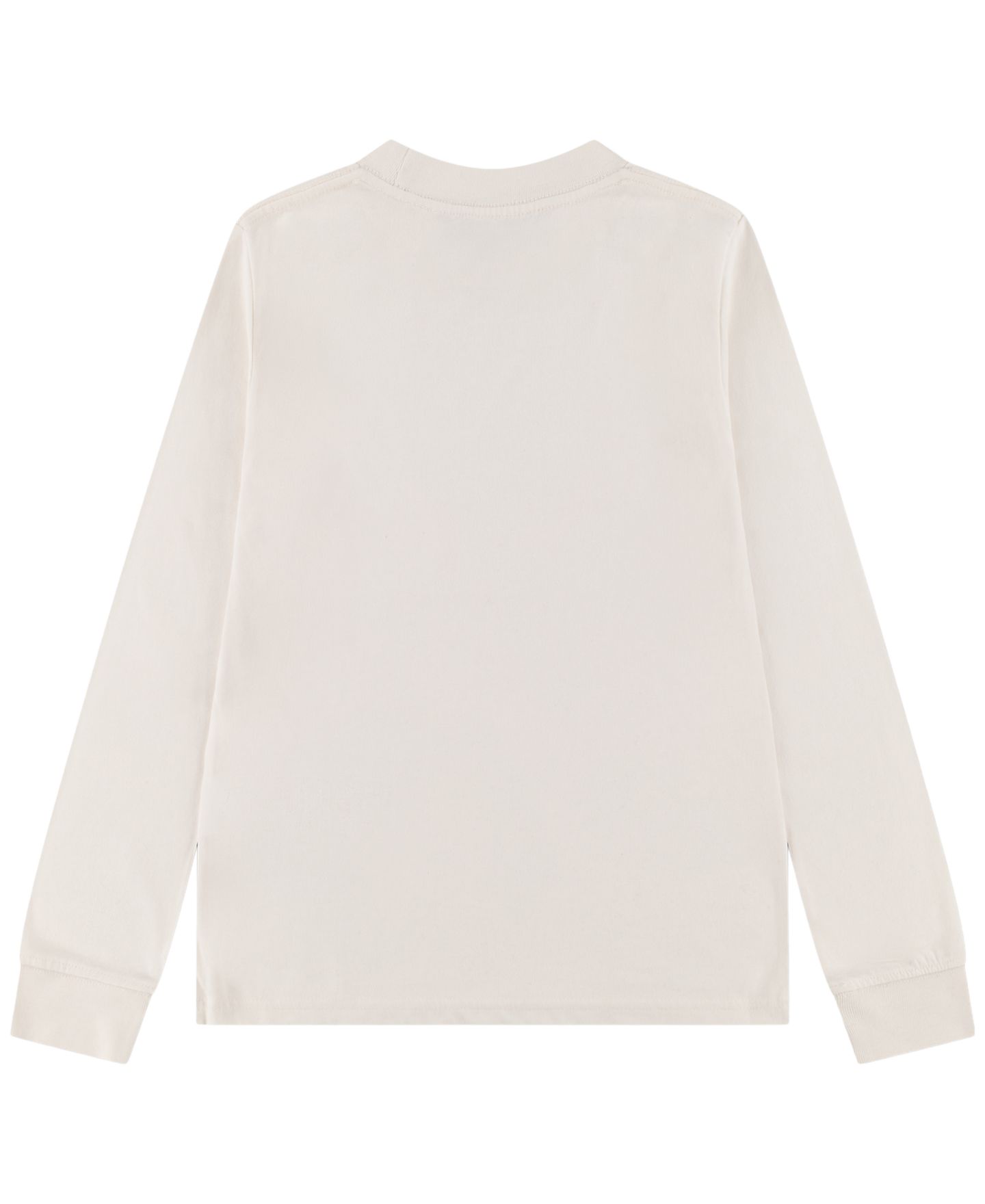 Футболка abercrombie kids Essential Crewneck Long-Sleeve для мальчиков, цвет: Угольный — фото 2