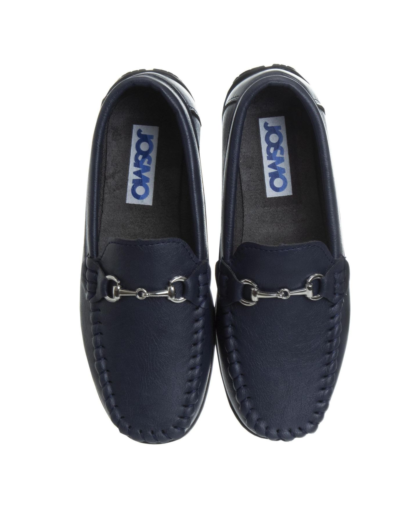 Обувь Josmo Hook &and Loop School Durable Comfort Fit Uniform Shoes для мальчиков, цвет: Тёмно-синий — фото 7