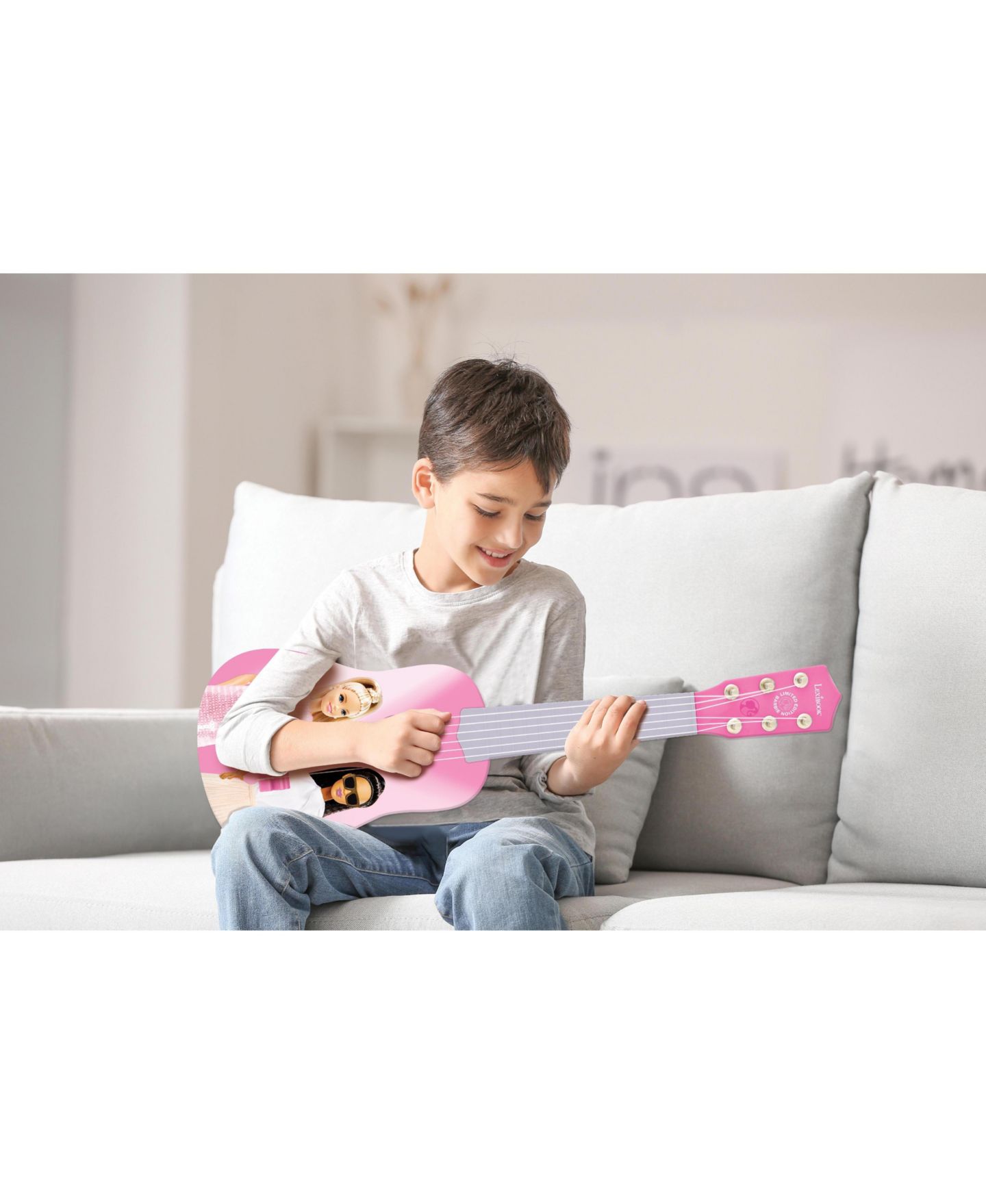 Детская игрушка Barbie My First Guitar 6-String with Learning Guide, от 6 лет, цвет: Разноцветный — фото 9