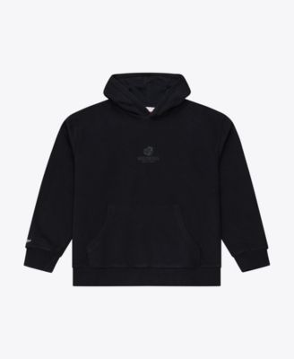 Men's  Black Michigan Wolverines Monochrome Icon Fleece Hoodie