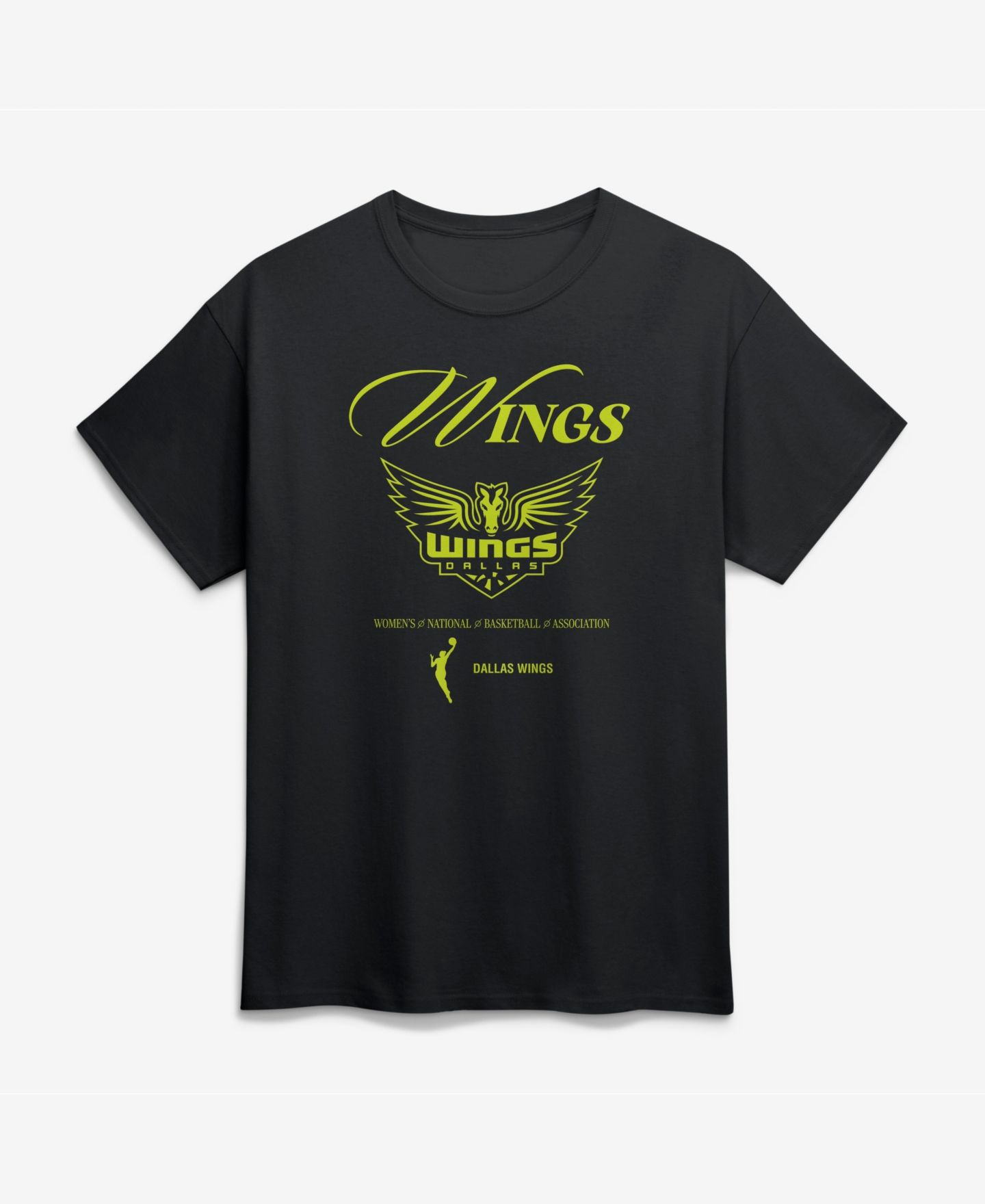 Футболка Logo Athletic Black Dallas Wings In Motion — фото 1