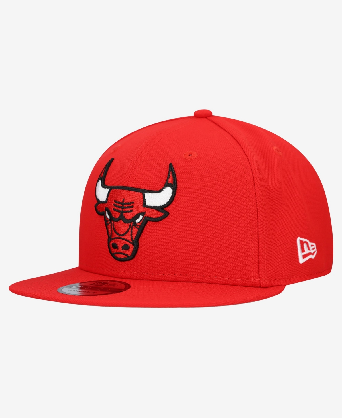 New Era Men's Red Chicago Bulls Team 9FIFTY Snapback Hat - Red