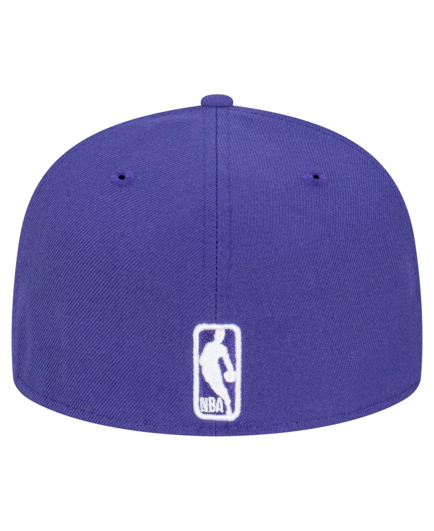 Мужская кепка New Era Purple Charlotte Hornets Team 59FIFTY Fitted Hat — фото 4