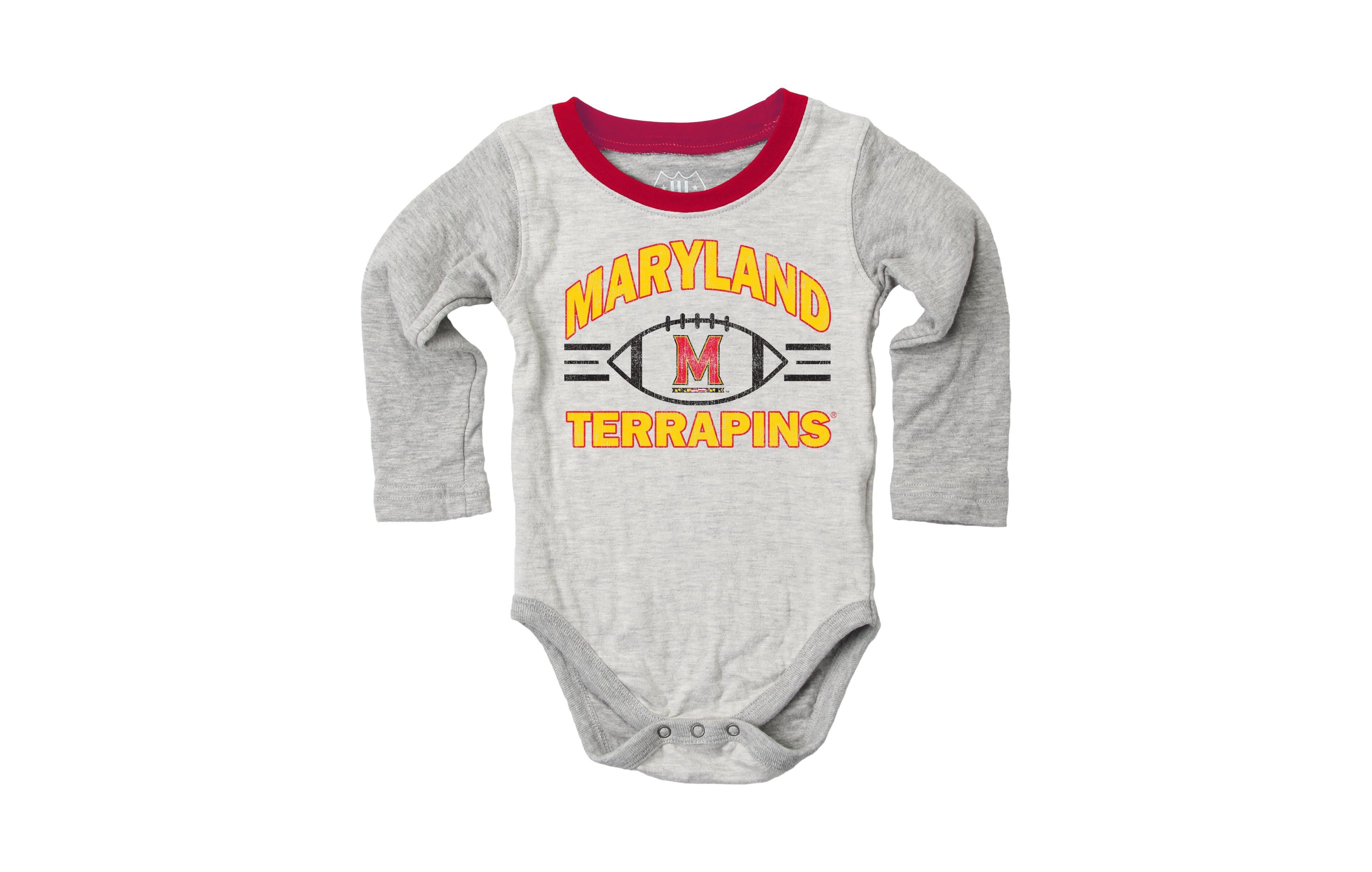 Wes & Willy Boys' and Girls' Jie Hopper Long-Sleeve Team Graphics Bodysuit Sweatpants, 2-Piece Set, 2-Pack