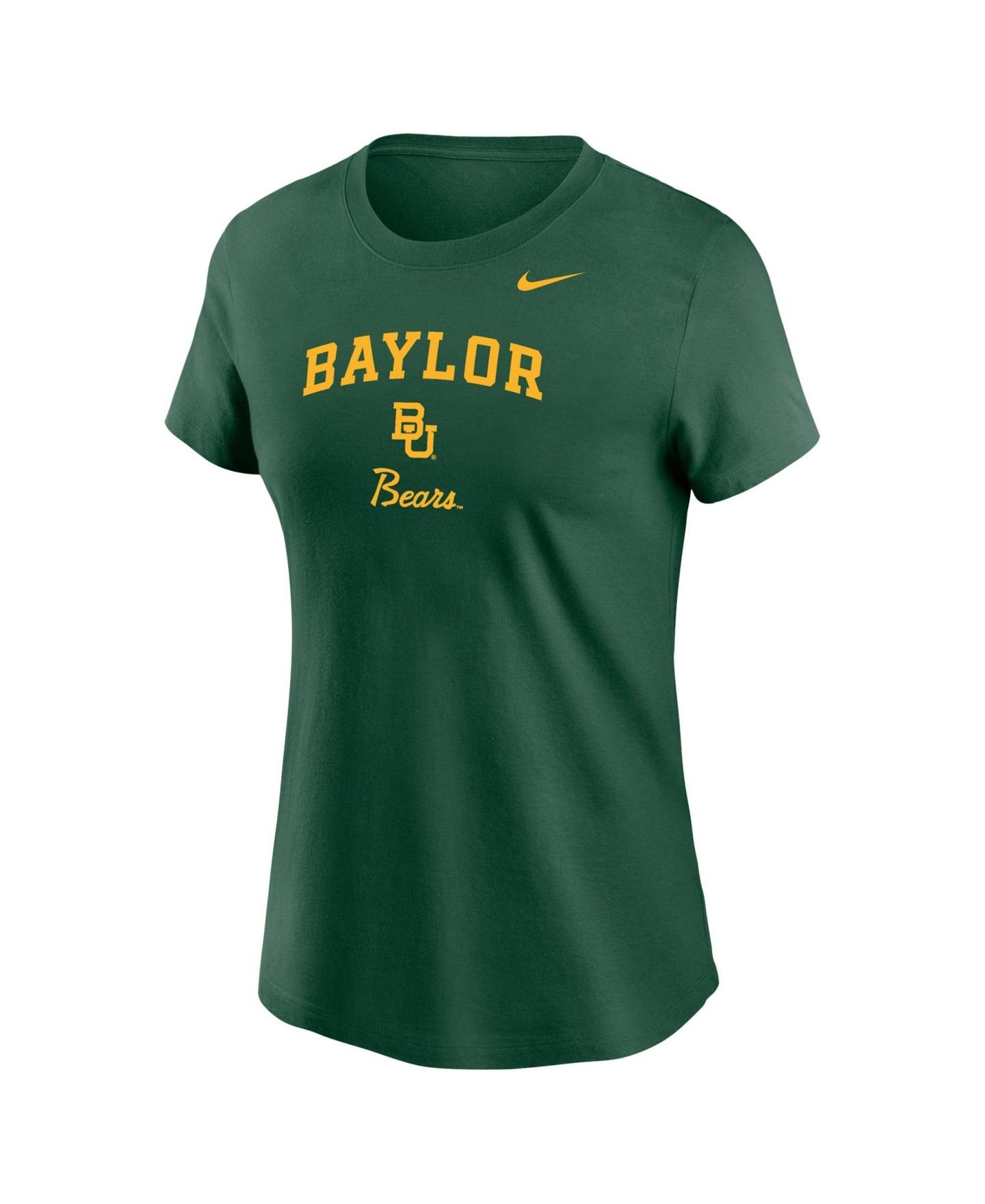 Женская футболка Nike Green Baylor Bears Primary — фото 2