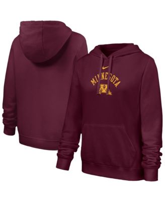 Women's Maroon Minnesota Golden Gophers Club Fleece Hoodie