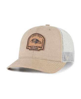 Men's '47 Khaki Baltimore Ravens Bonehide Trucker Adjustable Hat