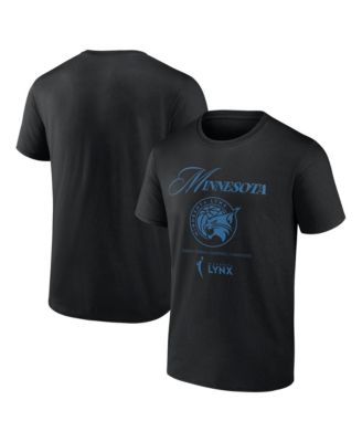 Men's and Women's Black Minnesota Lynx In Motion T-Shirt