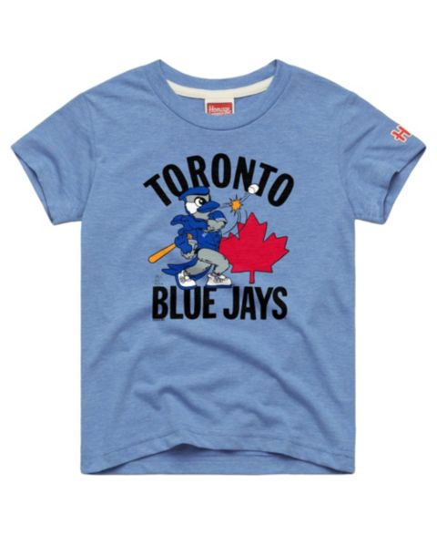 Детская футболка Homage Light Blue Toronto Blue Jays Mascot Tri-Blend