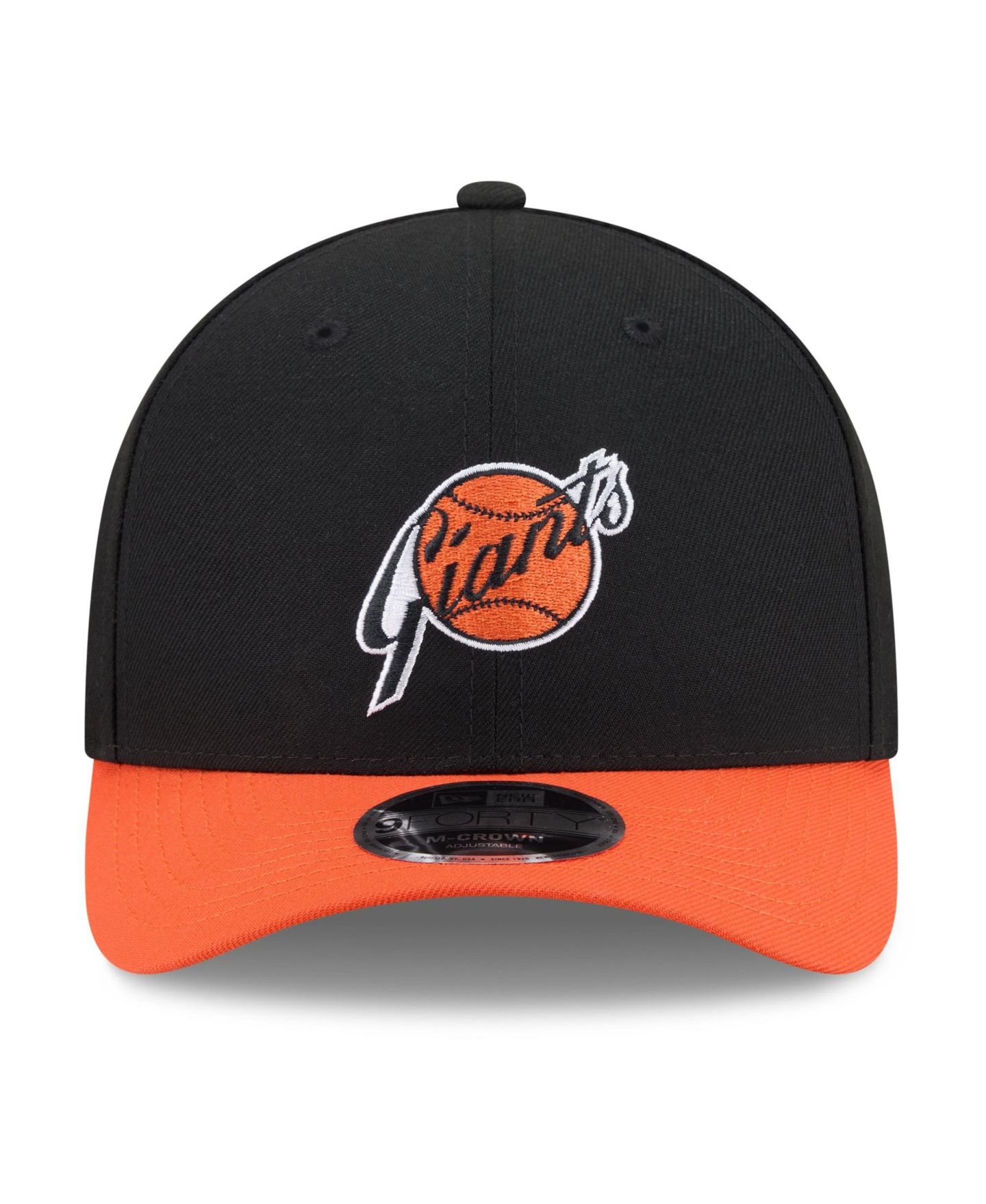 Мужская кепка New Era Black/Orange San Francisco Giants 2026 Baseball Hall of Fame 9FORTY M-Crown Adjustable Hat — фото 2